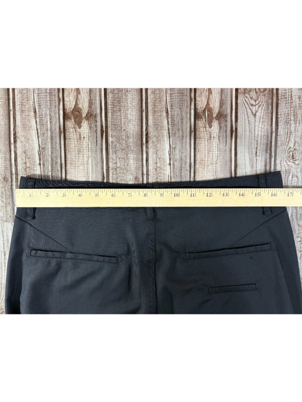 Rag & Bone x Barneys Wool Dress Pants size 32 color navy made in USA - Picture 6 of 7